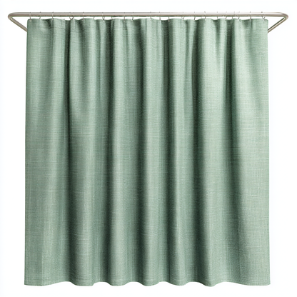 Soft-Linen Morandi Series - Breathable Fabric Shower Curtain